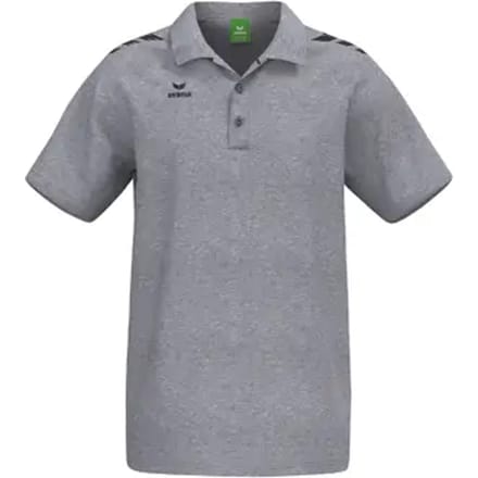 Erima Cmpt 3 Wings Polo Heren - Grey Melange | Maat: 3XL