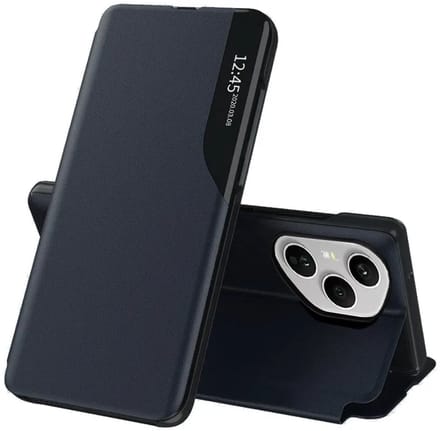 Hoesje geschikt voor HONOR 400 Pro - Techsuit eFold Book Case - Donkerblauw