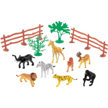 Bordspellen 8 dieren zoo + accessoires Wonderkids