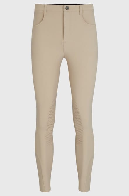 BOSS Equestrian FW'23 Heren Rijbroek James Knie grip-Beige-S
