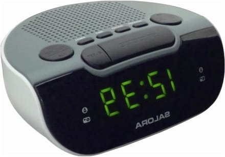 Digitale Wekker - Klokradio met Wekker - Wekkerradio - dubbele alarm