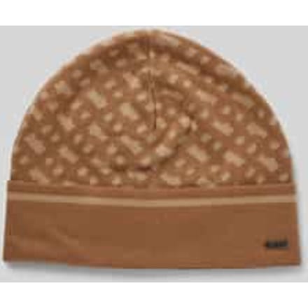 Beanie met labelapplicatie, model 'Lendia'