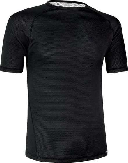GripGrab - Ride Thermal Korte Mouw Fiets Base Layer Ondershirt Zweethemd - Zwart - Unisex - Maat S