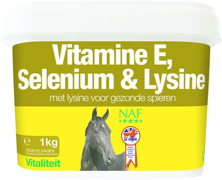 NAF Vitamine E, Selenium & Lysine - 1 kg