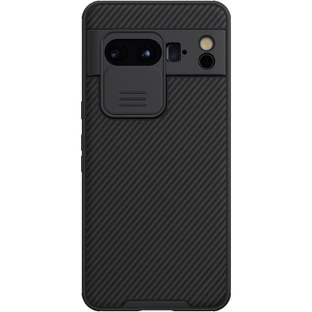 Nillkin CamShield Hoesje voor de Google Pixel 8 Pro - Back Cover met Camera Slider Zwart