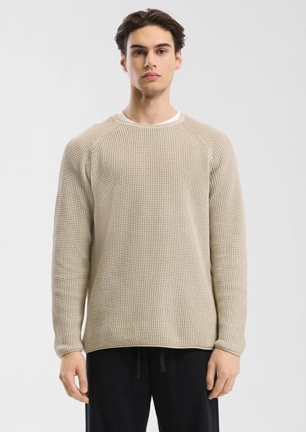 Q/S designed by - Heren pull - Maat L - Mannen - Bruin - katoen