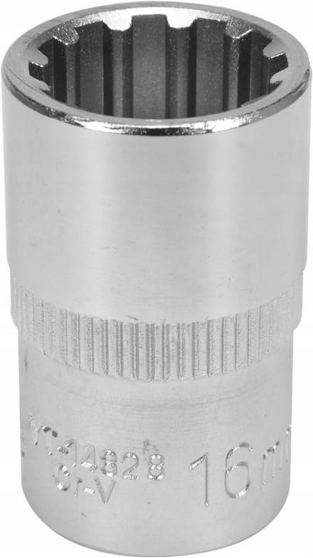 Yato Spline Dop 1/2" x 16mm - Krachtdoppen