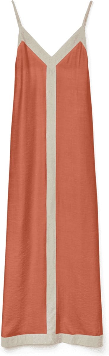 VERO MODA - VMDENISE SINGLET ANKLE DRESS WVN BTQ GA - Dames - Maxi jurken