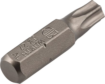 Wurth - Bit TX met boring C 6,3 (1/4) - TX-bit C 6.3 (1/4 inch) met gat x 5 st -