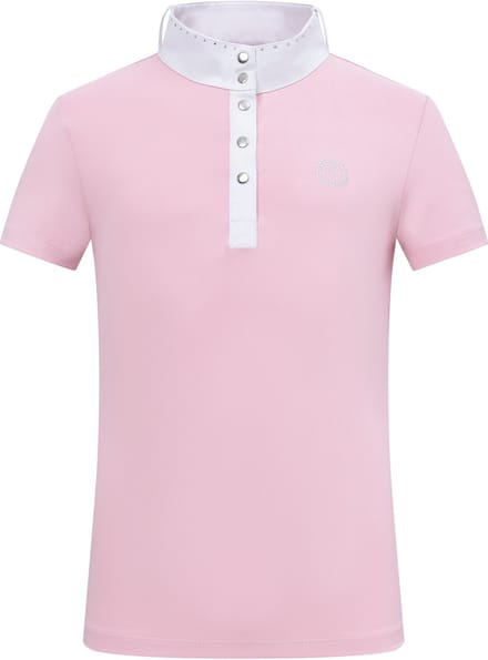 Imperial Riding - Kids Competition shirt IRHBasic glam - Wedstrijdshirt - Candy Floss - Maat 176