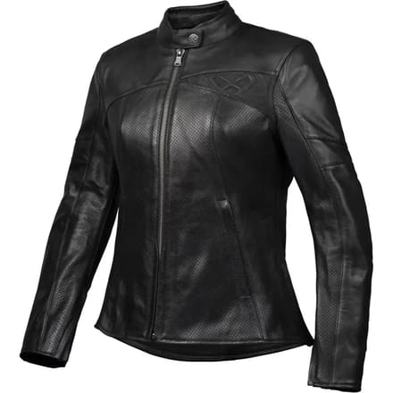 Leren motorjack voor vrouwen Ixon Cranky Air