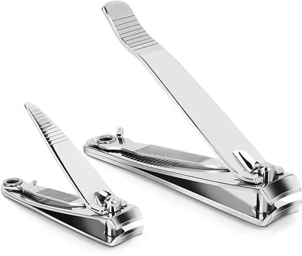 INTER-ESQUE Nagelknipper Set - Nageltang Set - Teennagelknipper - Zilver