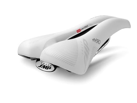 SELLE SMP HYBRID zadel mat wit HYBRID03-BI white