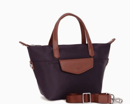 Hexagona Dames Handtas Zwart/bruin | Maat: One Size