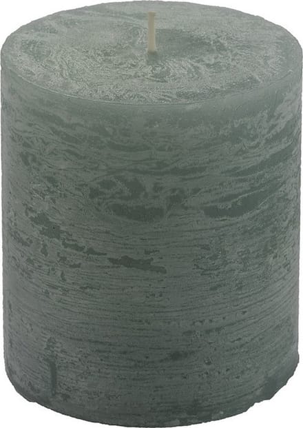 Home Society - rustieke kaars - Blauw - kaarsen - rustieke kaarsen