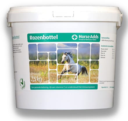 Rozenbottel 2,5 kg - Horse Adds Paardensupplementen