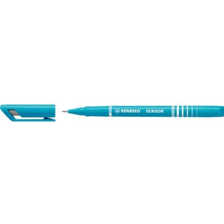 STABILO SENSOR - Fineliner 0,3 mm - Turquoise - per stuk
