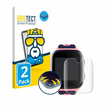 BROTECT - Screenprotector voor Xplora 4 - Folie Beschermfolie transparant volledig dekking - 2 Stuks