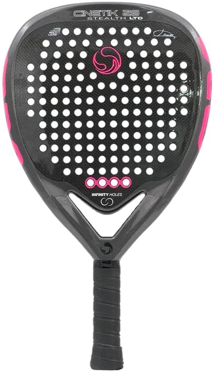 Paddle racket Sane Padel Cinetik 28 - Javi Ruiz - Stealth 3k
