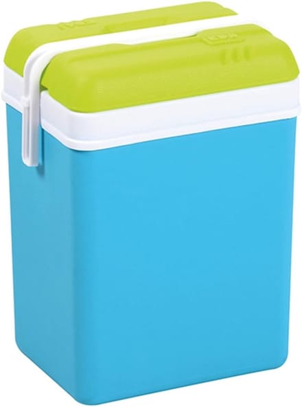 Koelbox 15 L - 21,5 x 30 x 39 cm - Blauw-anijs-groen