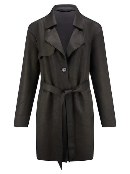 Trenchcoat Van Emilia Lay zwart