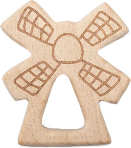 Durable Houten Bijtring Molen | Baby bijtring