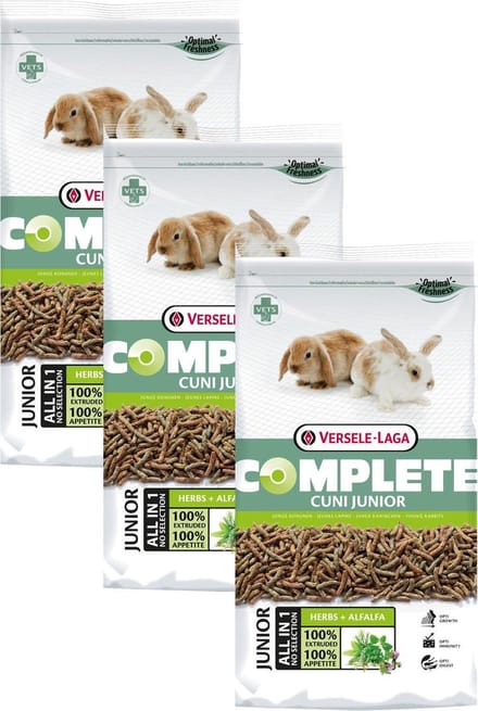 Versele-Laga Complete Cuni Junior - Konijnenvoer - 3 x 1.75 kg