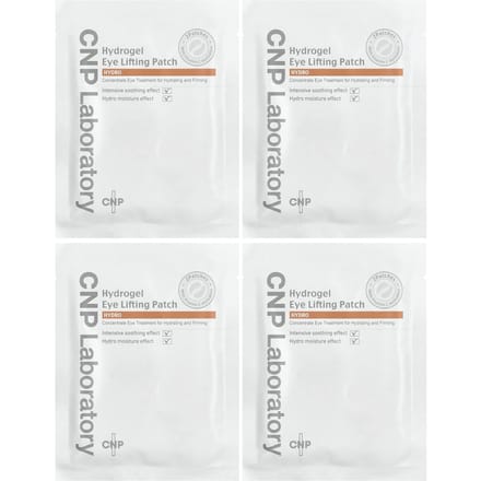 Hydrogel Ooglifting Patches, 4 Paren white