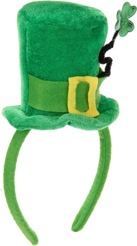Vegaoo - Klein groen hoedje met klavertje