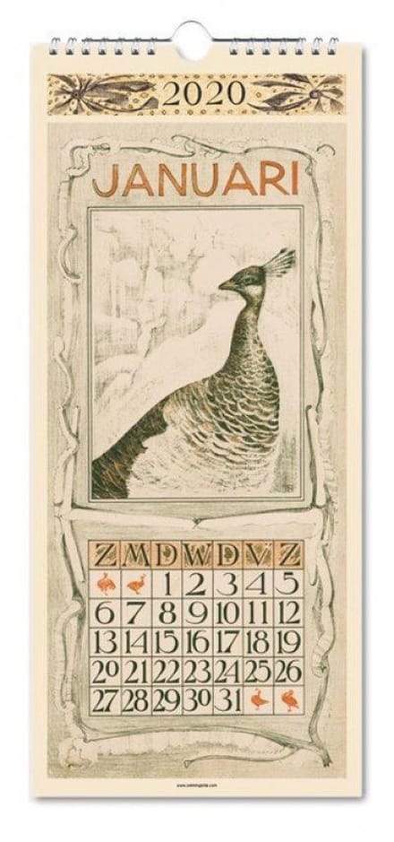 Maandkalender 2020 van hoytema