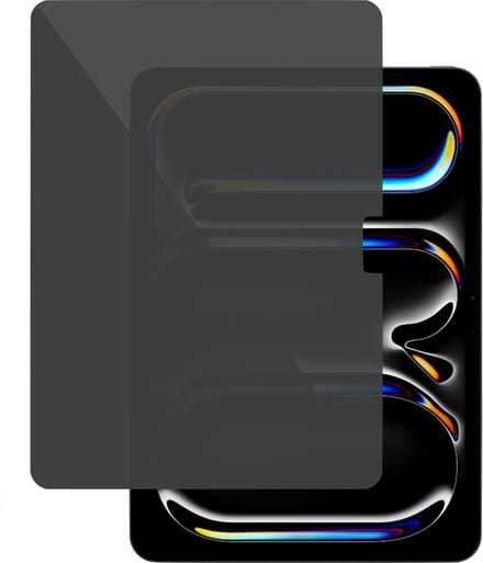 Privé Screenprotector Geschikt voor Apple iPad Pro 13 2024 Screenprotector - Privacy Beschermglas - Privacy Proteqt+
