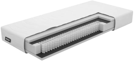 Mörgenn Cambridge Hybrid Matras - Pocketverting + Hybride Schuim Matras - 3D Band - Medium Ligcomfort - 21cm dik - 100x210 cm