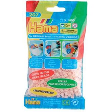Hama Ironing Kralen - Salmon Roze Glow in the Dark (056) 1000pcs.