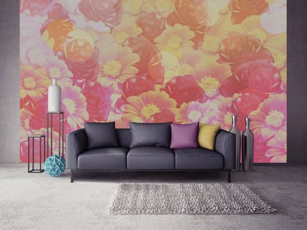 Flowers Nauture Photo Wallcovering