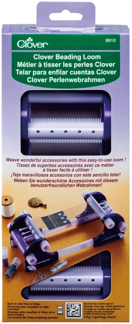 Kralenweefraam / Beading Loom Clover