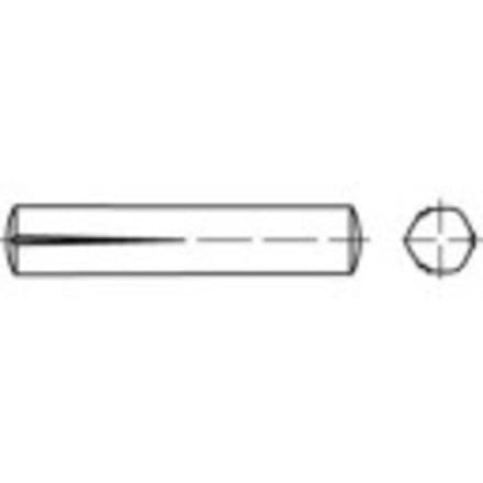 TOOLCRAFT 136068 Conische kerfpaspen (Ø x l) 3 mm x 16 mm Staal 250 stuk(s)