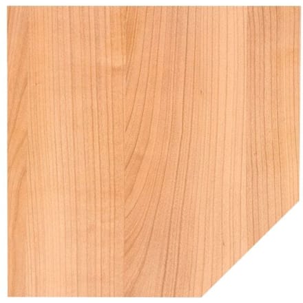 QT12 - trapeziumvormige plaat 120 x 120 Walnoot