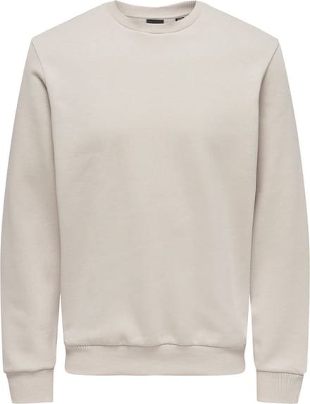 Only & Sons Trui Onsceres Crew Neck Noos 22018683 Silver Lining Mannen Maat - XS