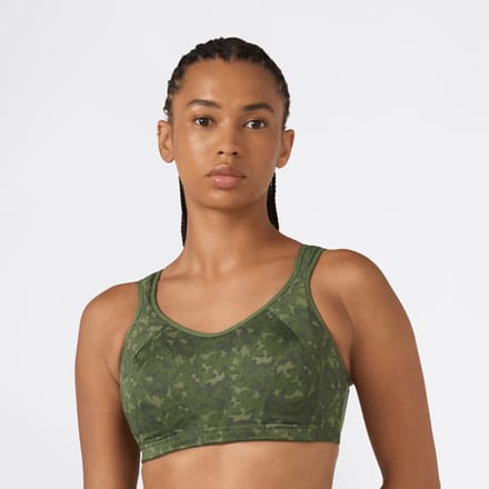 Shock Absorber Active Multi Sport BH – Bronze Green Print - 75E