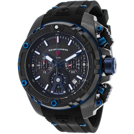 Swiss Legend Expedition X Chronographs | SL-10310SM-BB-01-BLA
