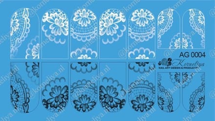 Korneliya Airbrush Waterdecal AG 0004 combi