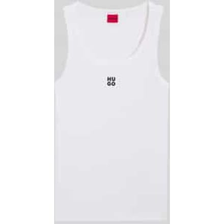 Slim fit top van katoenmix model 'DATAMIA'