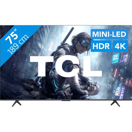 TCL 75T8D - 75 inch - 4K QD-MiniLED - 2026 - Smart TV