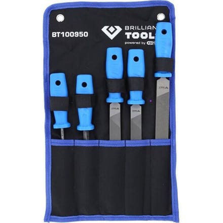 Brilliant Tools BT100950 Vijlen set, 5-delig 1 stuk(s)