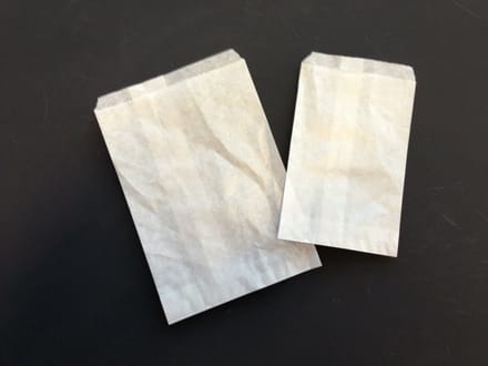 Inpakzakjes 10x16cm blanco pak a 1000