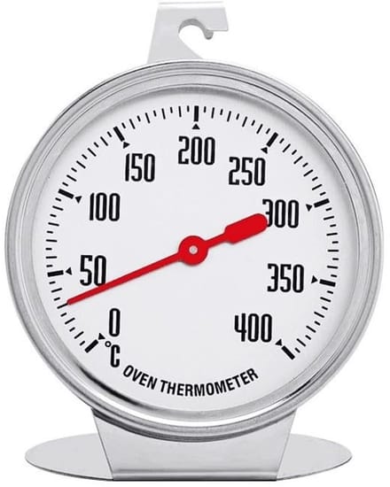 JHUBERS - Roestvrijstalen Oventhermometer tot 400 °C