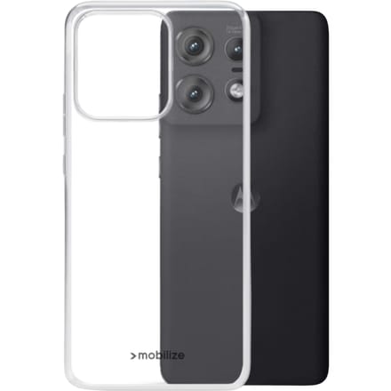 Mobilize Motorola Edge 50 Pro Siliconen (TPU) Hoesje Transparant