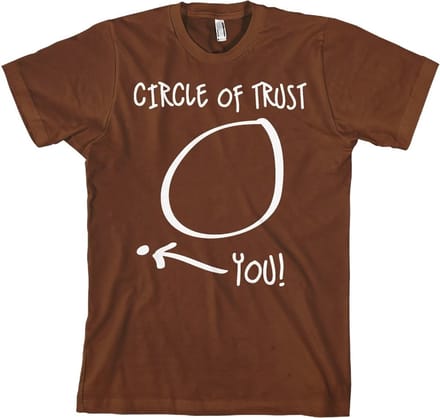 Hybris Circle Of Trust T-shirt bruin