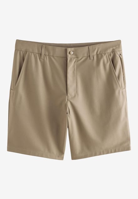 Next - Heren - Active Golfshorts - Crème