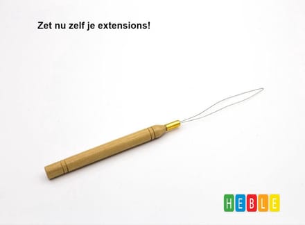 Heble® - "Crochet-Micro-Ring-Extensies: Loop-Puller-Loop-Naald"